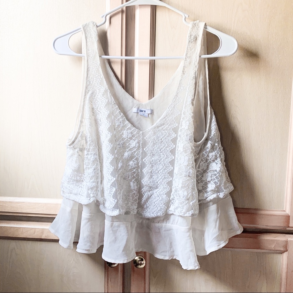 peplum crop top